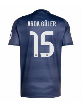 Billige Real Madrid Arda Guler #15 Bortedrakt 2025-26 Kortermet